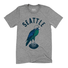 Load image into Gallery viewer, Adult SEABIRD(S) Crew Neck Tee Gray Triblend by Factory 43