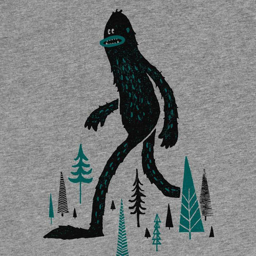 Adult SASQUATCH(Q) Crew Neck Gray by Factory 43