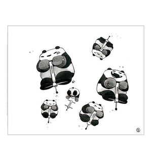 8 x 10 B&W Assorted Prints by Punching Pandas