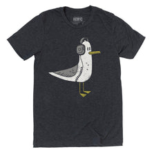 Load image into Gallery viewer, Adult SEAGULL(G) Crew Neck Tee Charcoal Triblend by Factory 43