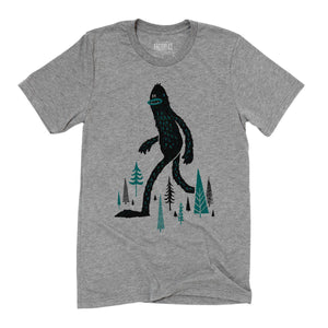 Adult SASQUATCH(Q) Crew Neck Gray by Factory 43