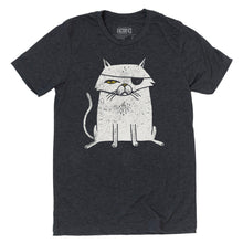 Load image into Gallery viewer, Adult EVIL CAT(C) Crew Neck Tee Triblend by Factory 43