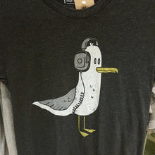 Load image into Gallery viewer, Adult SEAGULL(G) Crew Neck Tee Charcoal Triblend by Factory 43