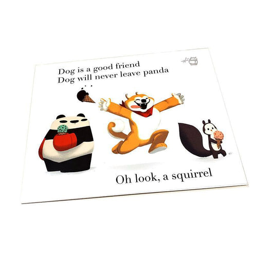 8 x 10 Haiku Assorted Color Prints by Punching Pandas