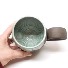 Load image into Gallery viewer, 14oz Mug - Seafoam Moroccan by Foxtail Pottery