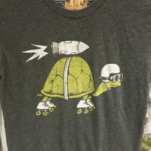 Load image into Gallery viewer, Adult ROCKET TURTLE(R) Crew Neck Tee Triblend by Factory 43