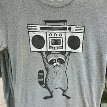 Load image into Gallery viewer, Adult IN YOUR EYES(Y) Raccoon Crew Neck Tee by Factory 43
